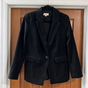 Ann Taylor Loft velvet blazer